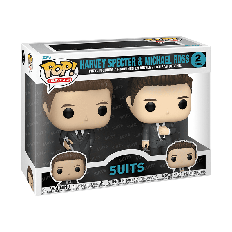 Pop! Harvey Specter &amp; Michael Ross 2-Pack