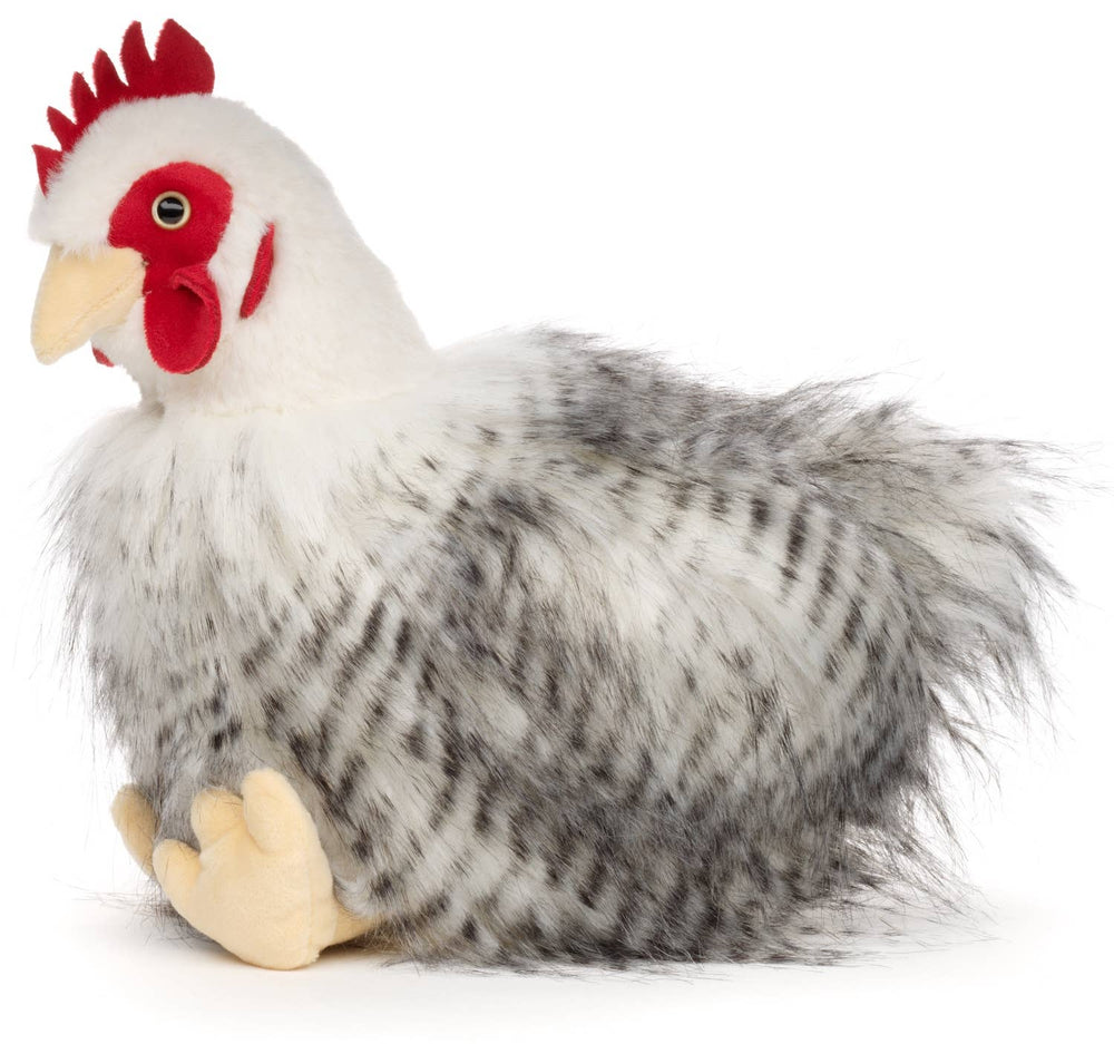 Peluche Poule Assis