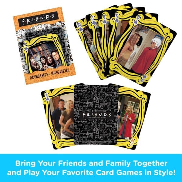 Jeu de cartes Friends - Cast
