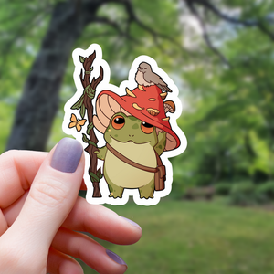 RPG Druïde Kikker Sticker