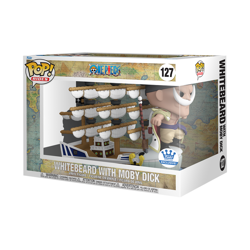 Pop! Rides Deluxe Barbe Blanche avec Moby Dick