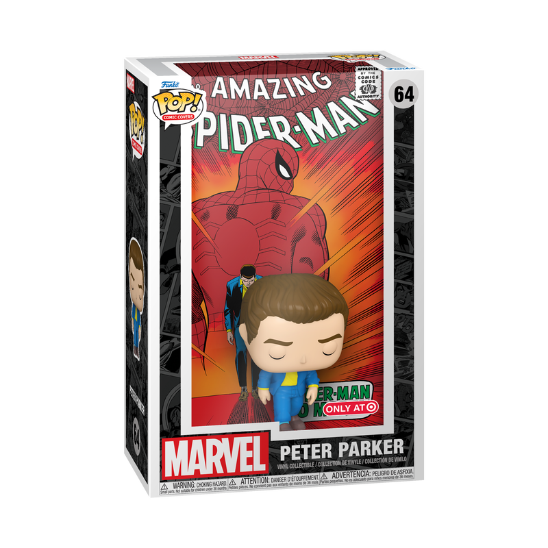 Pop! Comic Covers The Amazing Spider-Man #50 (Peter Parker) - vue officielle Funko