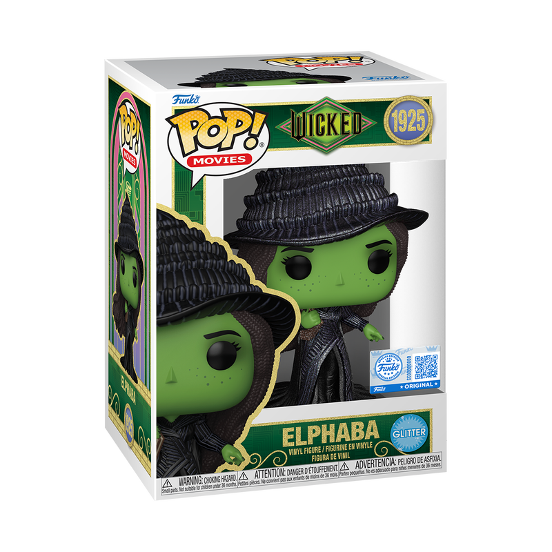 Pop! Elphaba avec Grimmerie (Glitter)