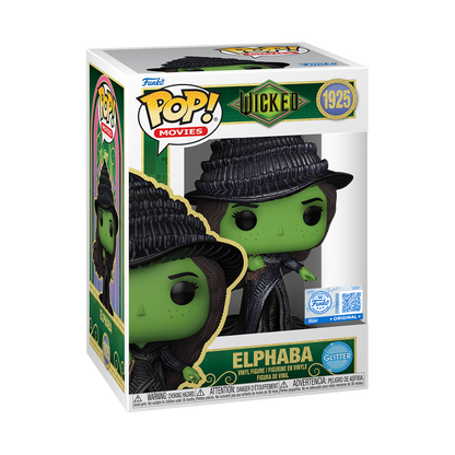 Pop! Elphaba avec Grimmerie (Glitter)