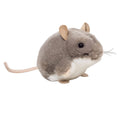Graue Maus Plüschtier