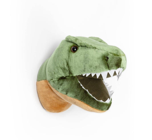 Hendrik de T-Rex pluche wanddecoratie