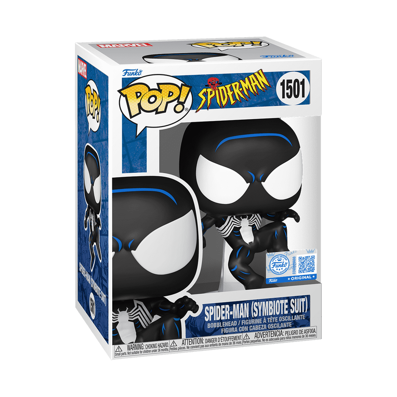 Funko Pop! Spider-Man (Symbiote Suit) (Spider-Man: The Animated Series) #1501 - vue officielle 2