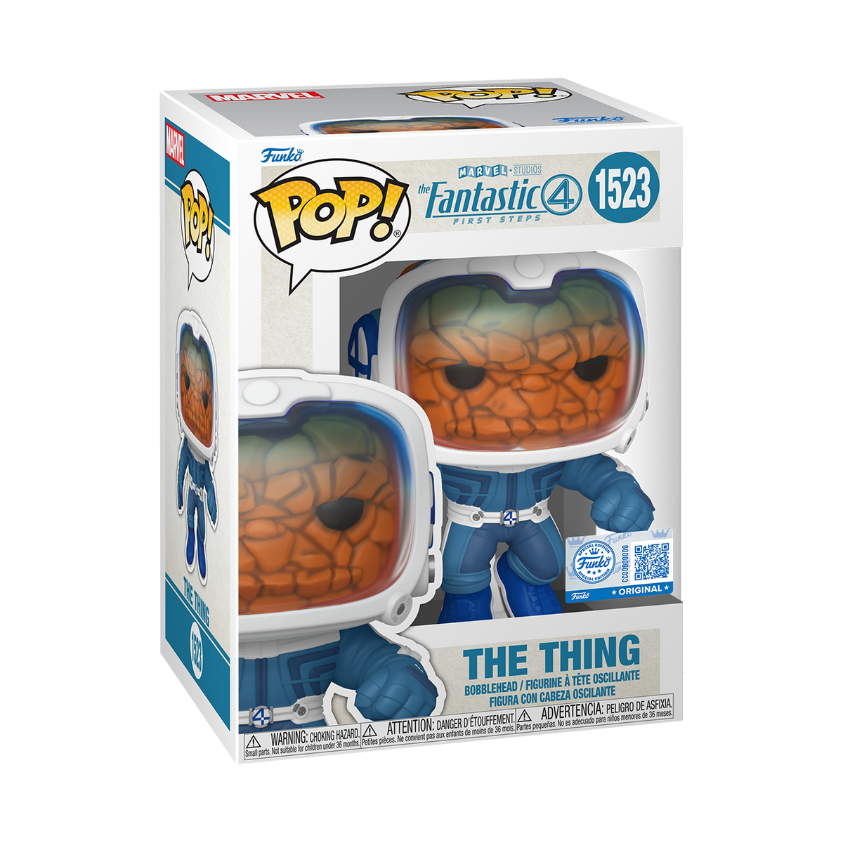 Funko Pop! The Thing Space Suit Fantastic Four First Steps #1523 - vue officielle 1