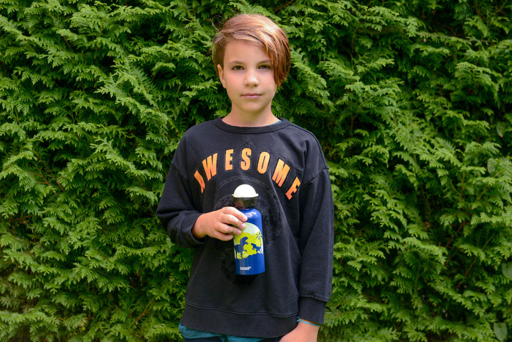 KBT Glow Moon Dinos 0.4 L Children's Water Bottle 