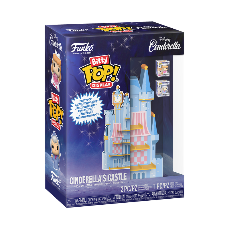 Présentoir Funko Bitty Pop! Château de Cendrillon – boîte