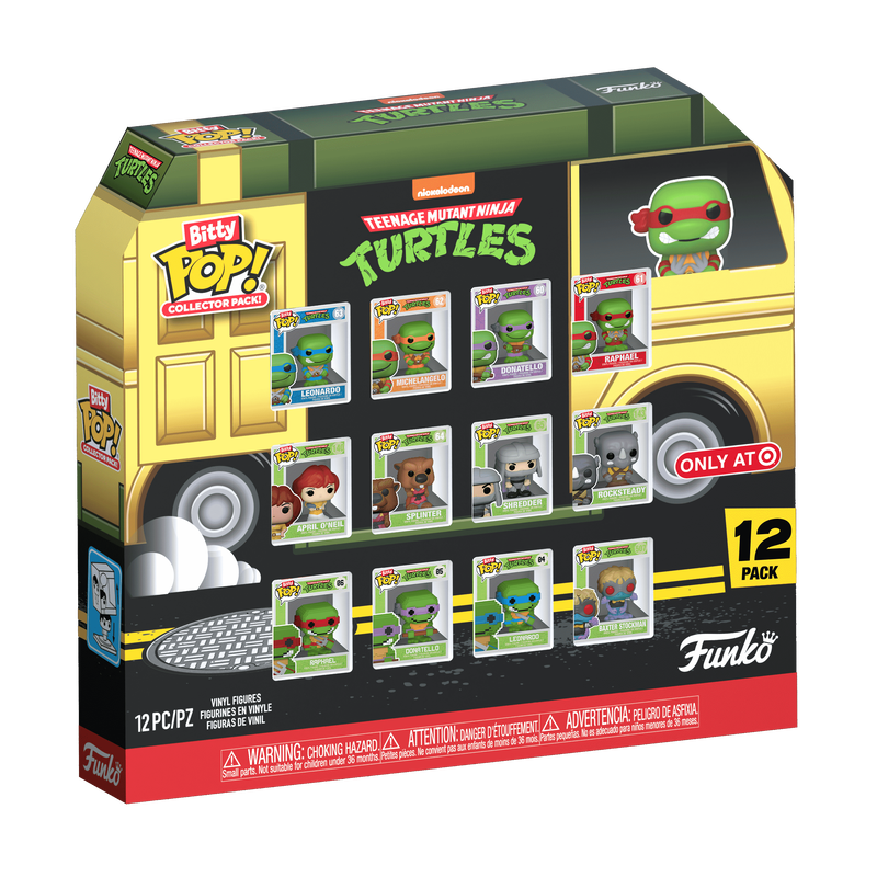 Funko Bitty Pop! Collector Pack Teenage Mutant Ninja Turtles 12-Pack
