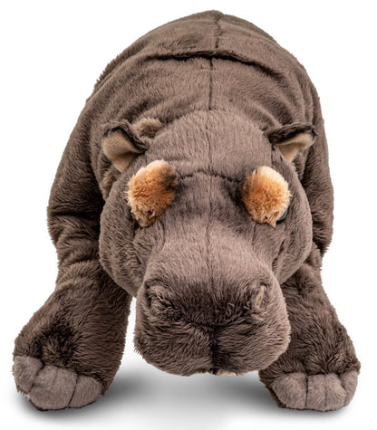 Lying Hippo - 46 cm (length) - cuddly toy/plush