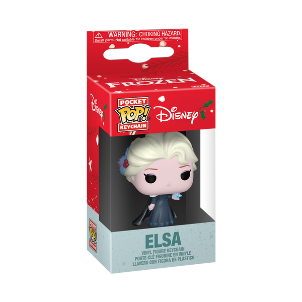Funko Pop! Keychain Elsa (Winter Outfit) – Disney