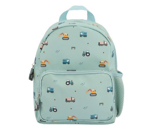 sac a dos scolaire enfant camions