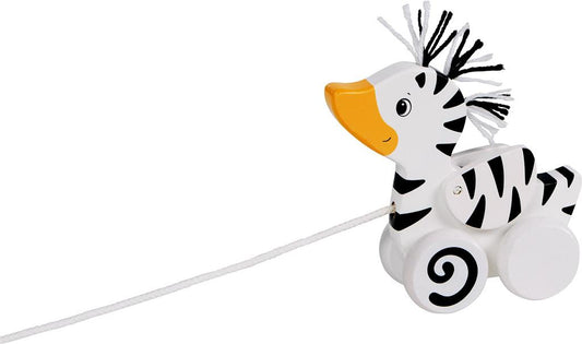 Pull-Along Animal - Zebra Duck