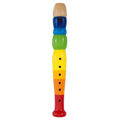 Regenboog houten fluit 