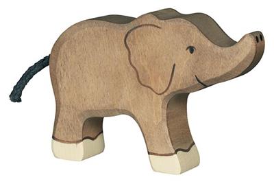 Figurine en bois Éléphant