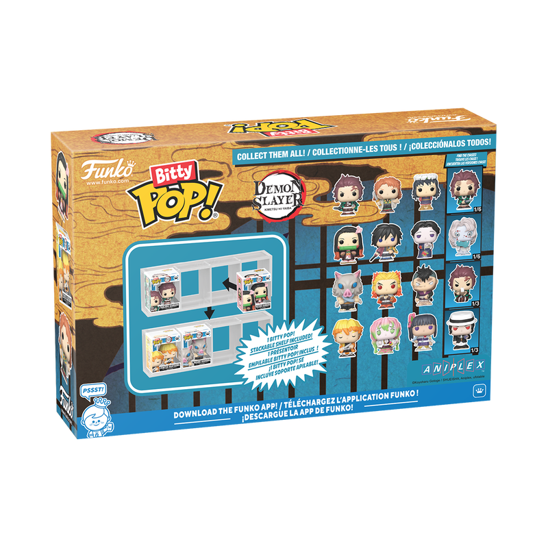 Bitty Pop! Demon Slayer 4-Pack Series 4