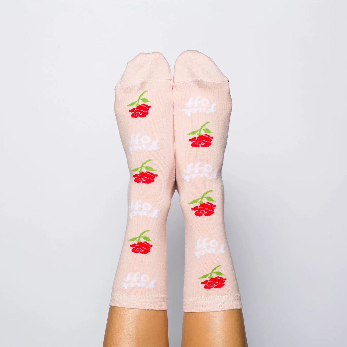 Socken Roses "Fuck Off"