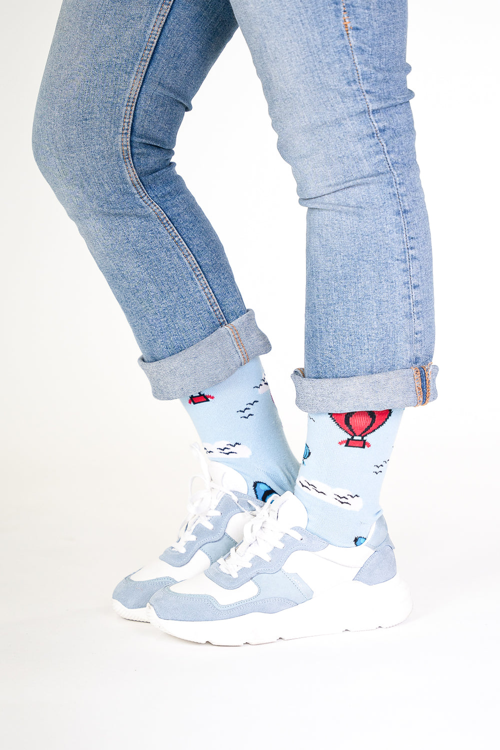 Hot Air Balloon Socks