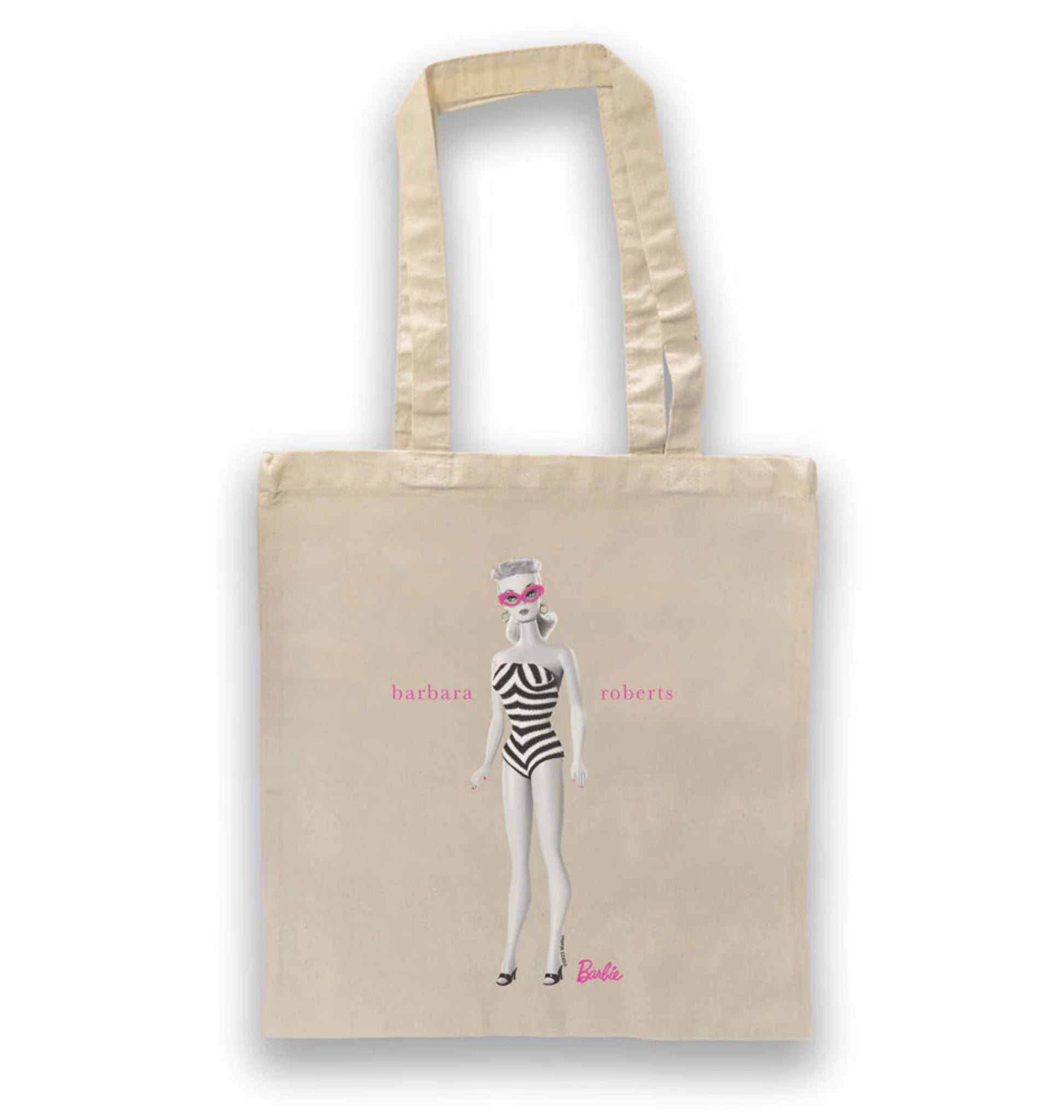 Tote bag Barbie maillot zèbre iconique