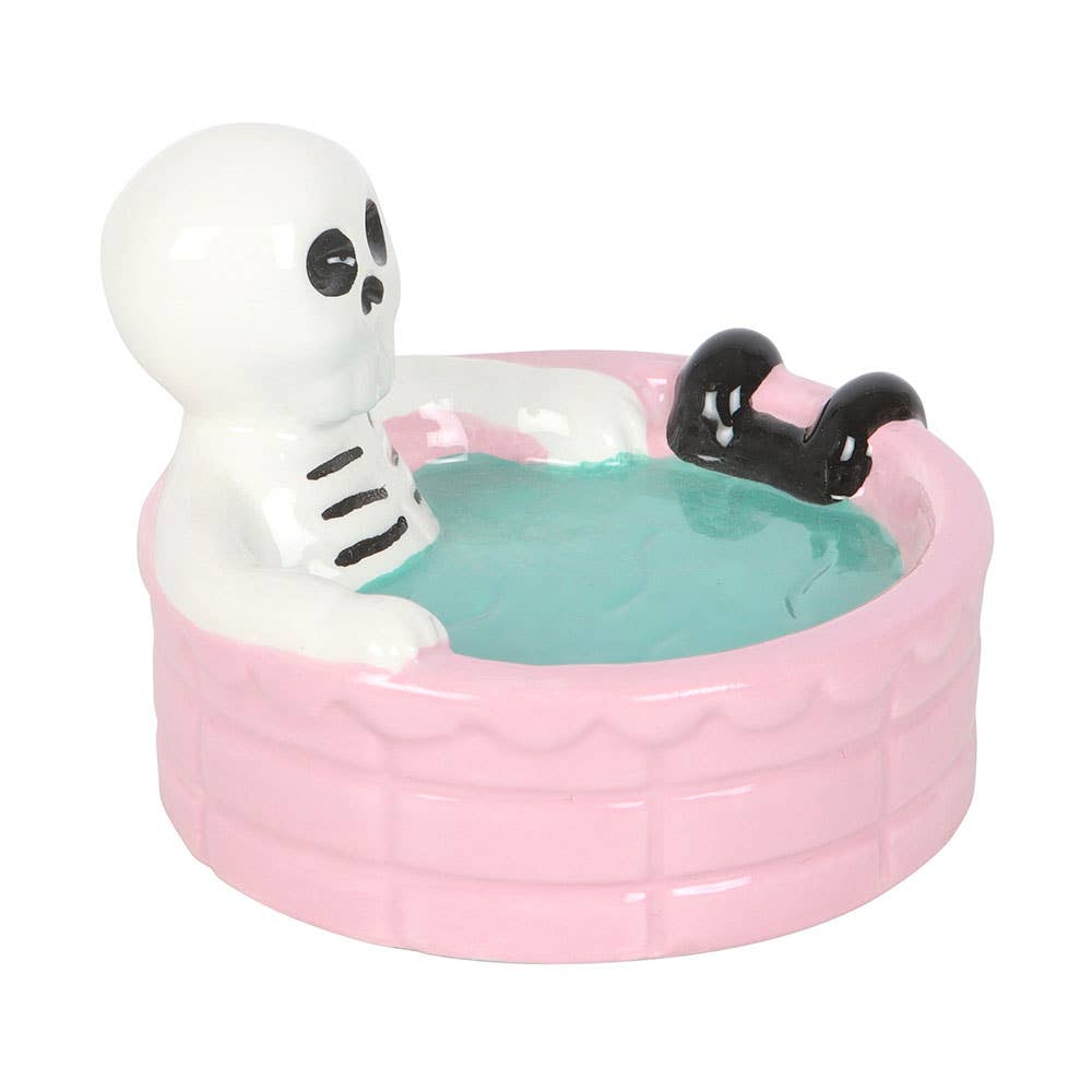 "Dead Cool Summer" Skeleton Trinket Tray