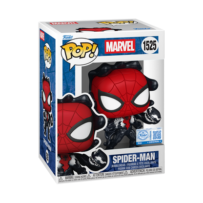 Pop! Spider-Man (Symbiote Bonding) #1525 - vue officielle Funko
