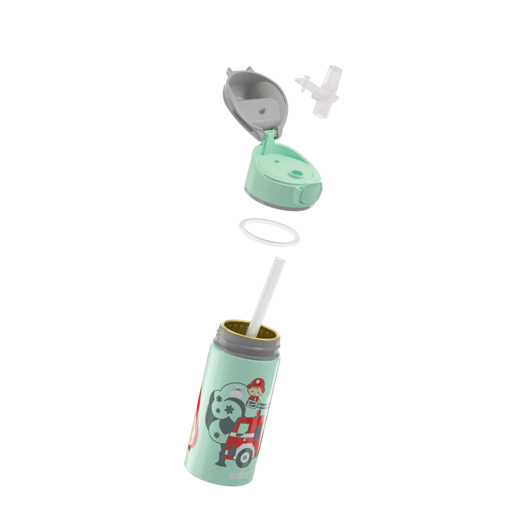 Gourde enfant Miracle Kids Alu Fireman 0.4 L