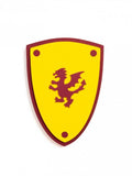 Yellow Softik Shield with Dragon