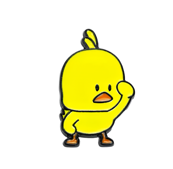Pins Canard Debout
