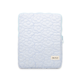 Light Blue Quilted Case for 11" Tablet by Helio Ferretti
