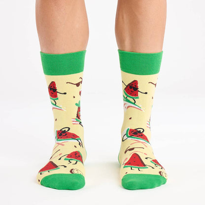 Chaussettes Pastèques à la plage