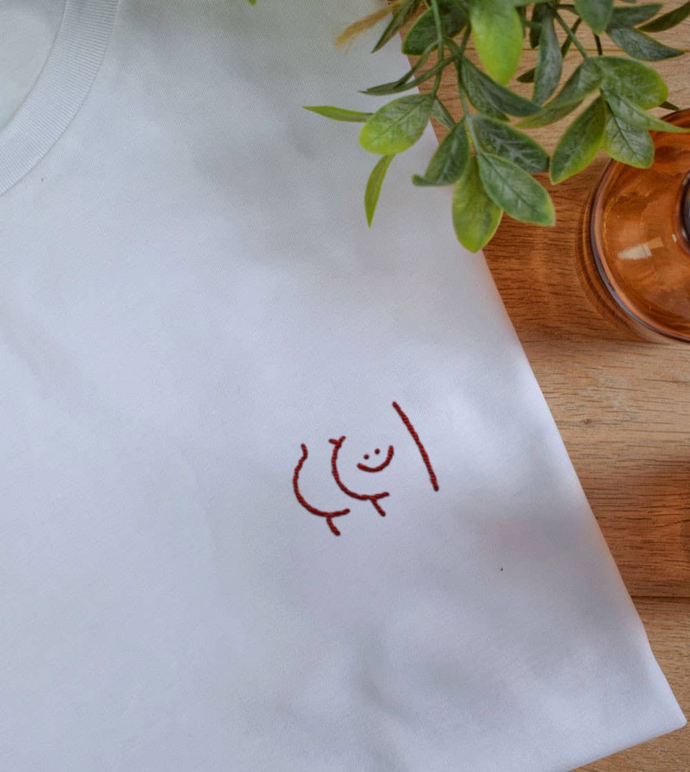 T-shirt Brodé P'tit cul