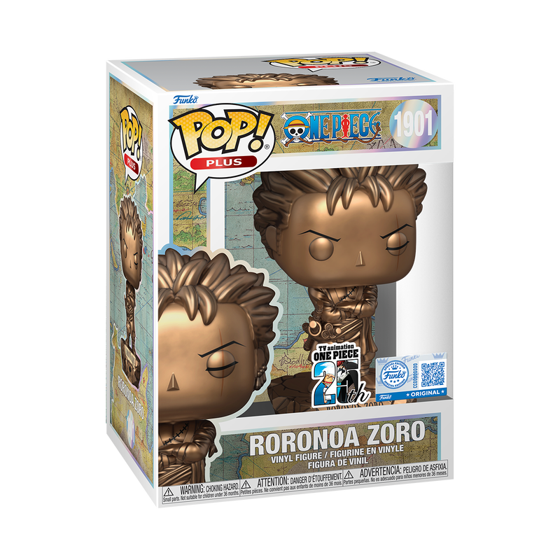Knal! Meer Roronoa Zoro-beeld (brons)