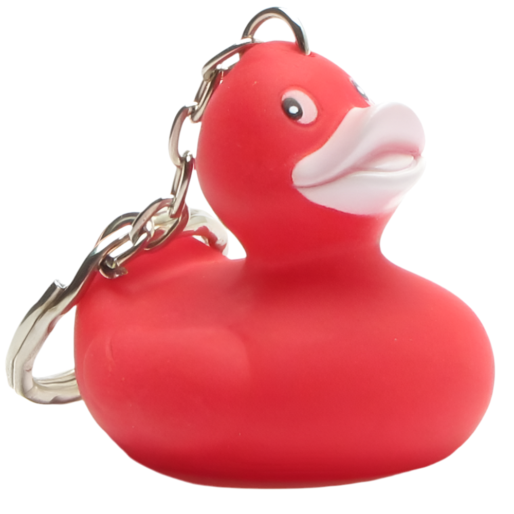Porte-clés Canard Rouge