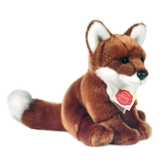 Peluche Renard roux assis