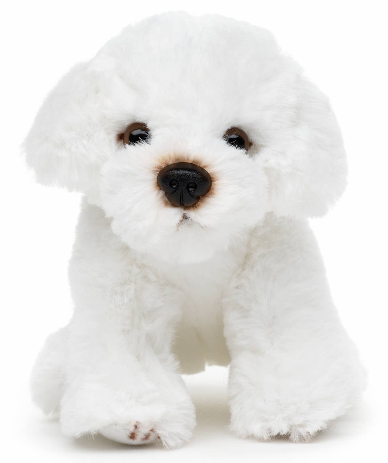 Maltese Bichon plush sitting