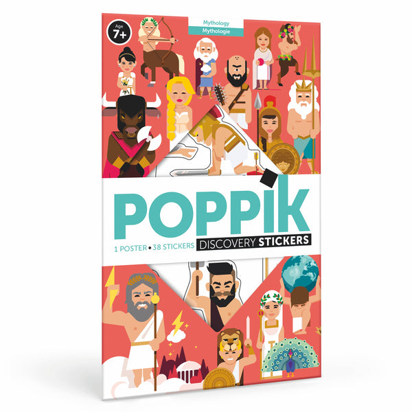 Mythologie - Stickerposter - Ontdekking 7+