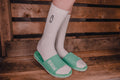 Embroidered Sports Socks - Surfboard