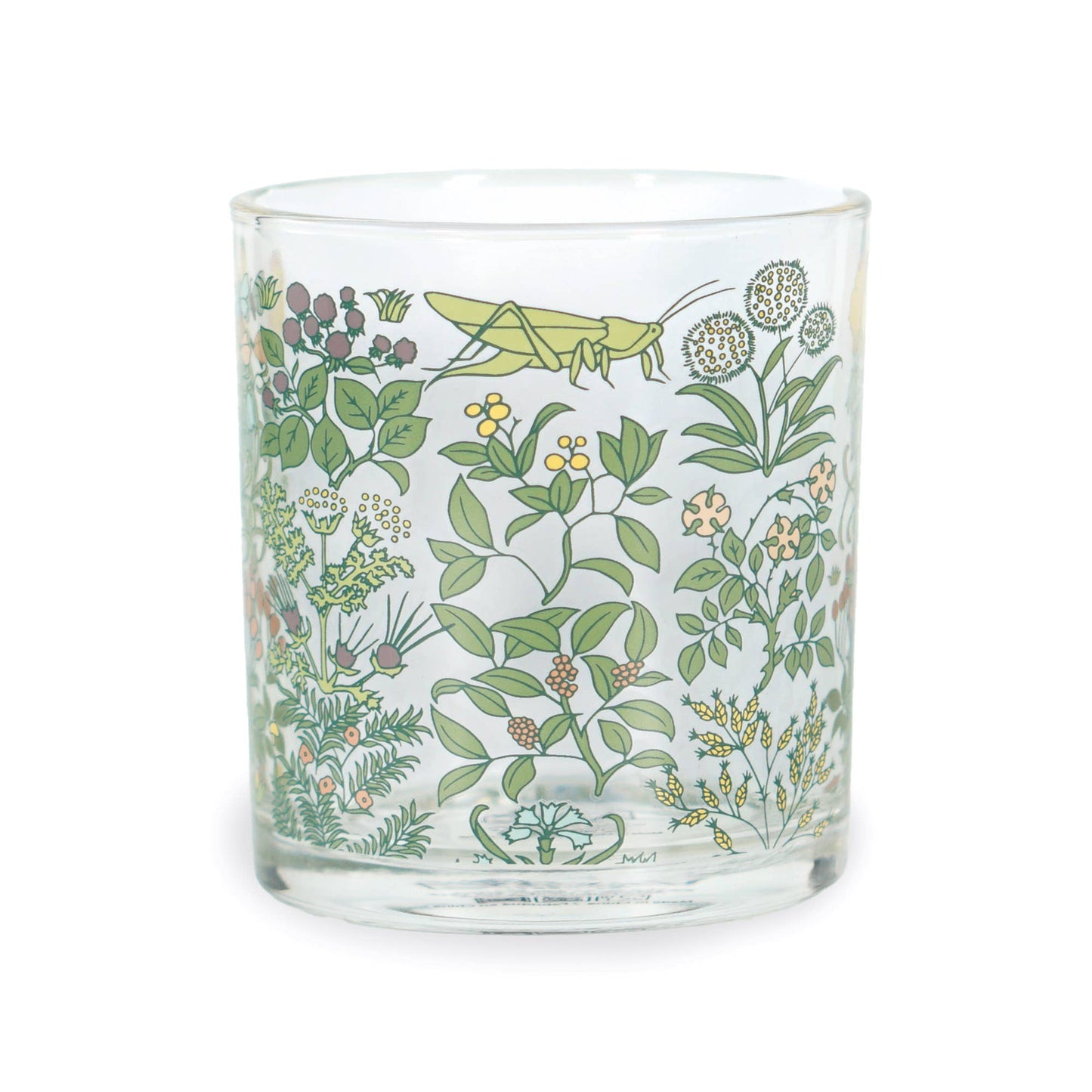 Voysey drinkglas, tumbler, botanische tuin, fauna en flora