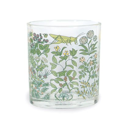 Voysey drinkglas, tumbler, botanische tuin, fauna en flora