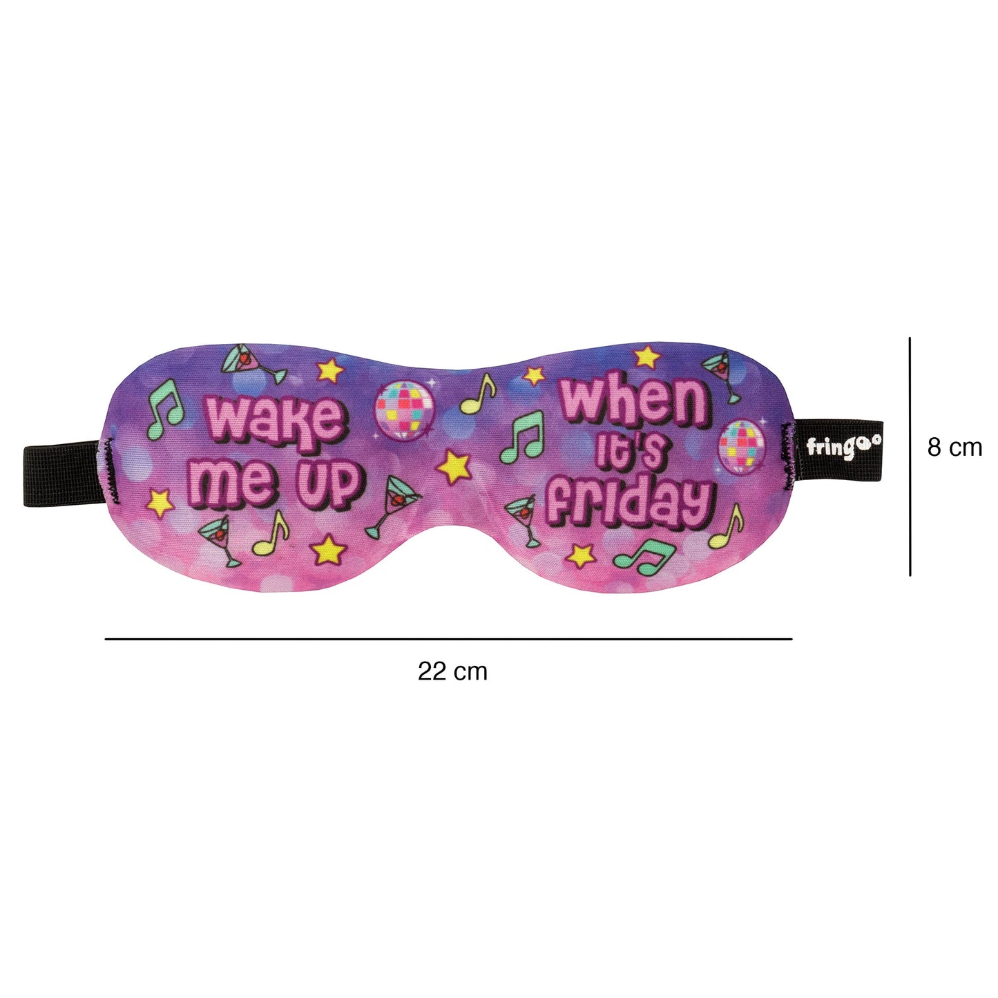 3D Sleeping Mask for Teens - Wake Me Up