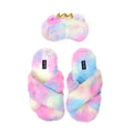 Rainbow Slippers and Night Mask