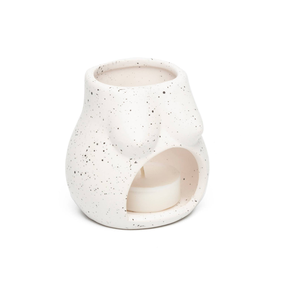 Bougeoir Ouvert Blanc Tits