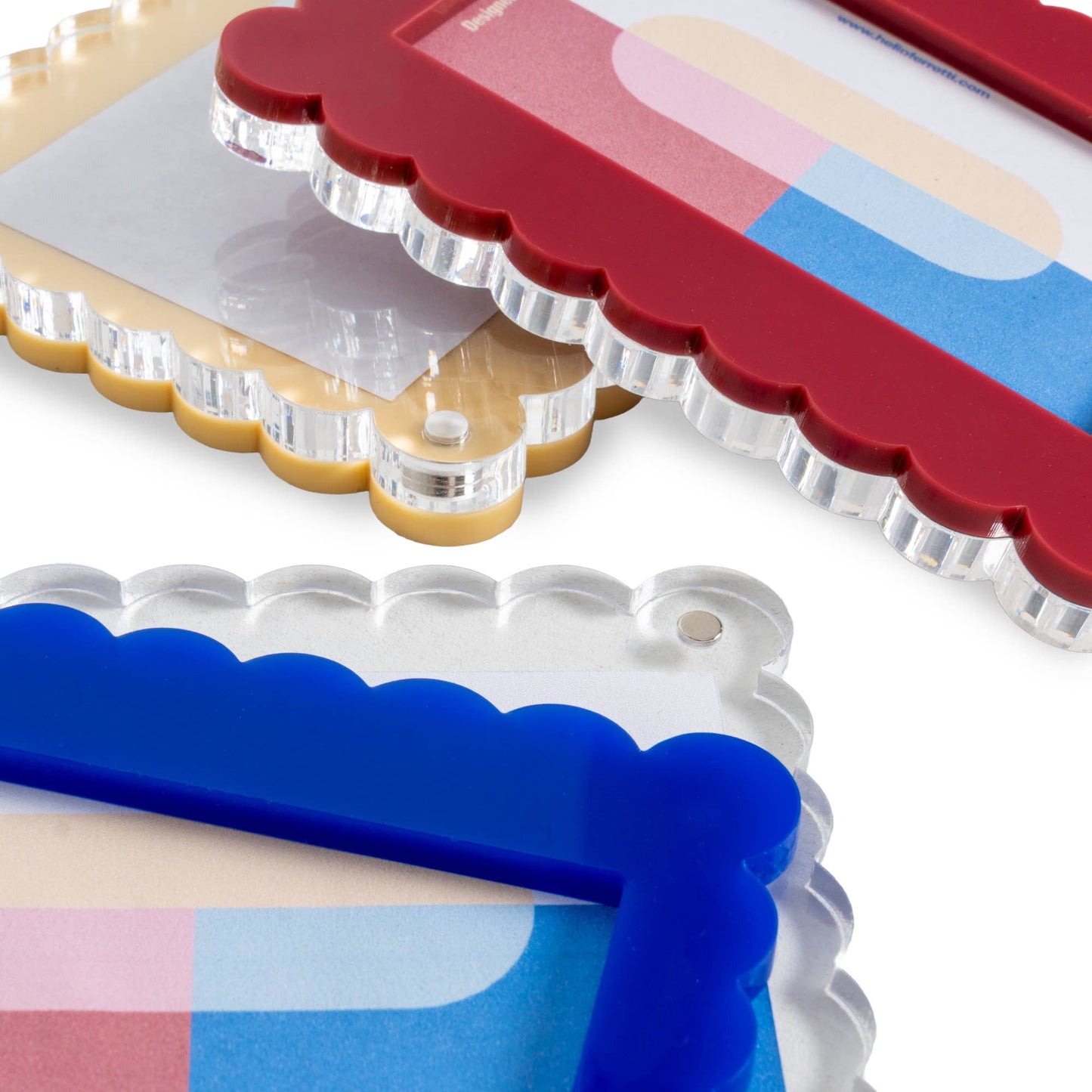 Cadre Photo Mini Vagues Bordeaux Helio Ferretti Vue 3