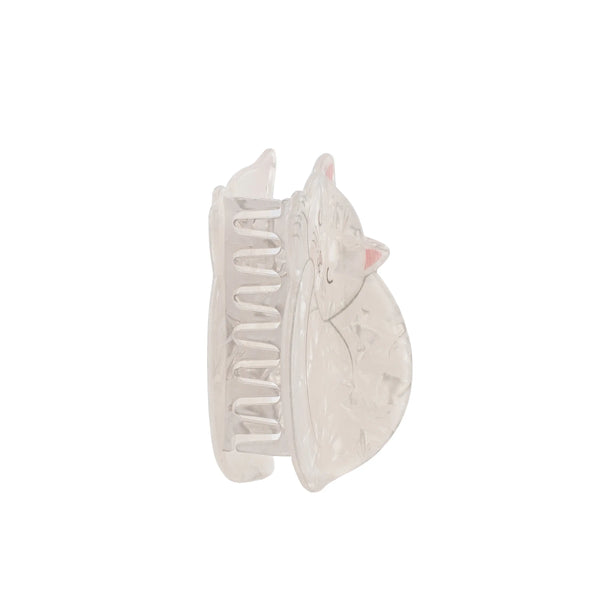 Pince à cheveux chat endormi