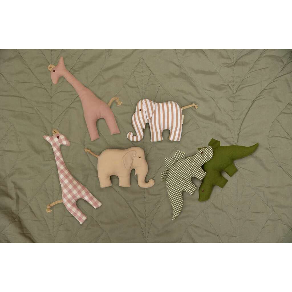 Roofzuchtige groene dino