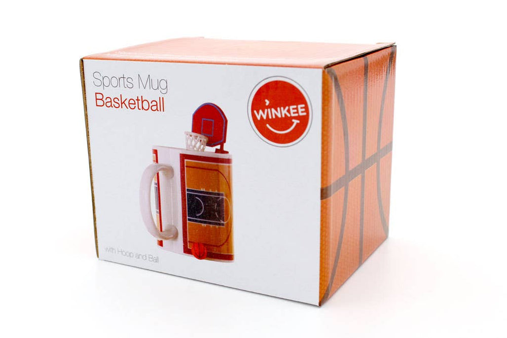 Mug avec Panier de Basketball