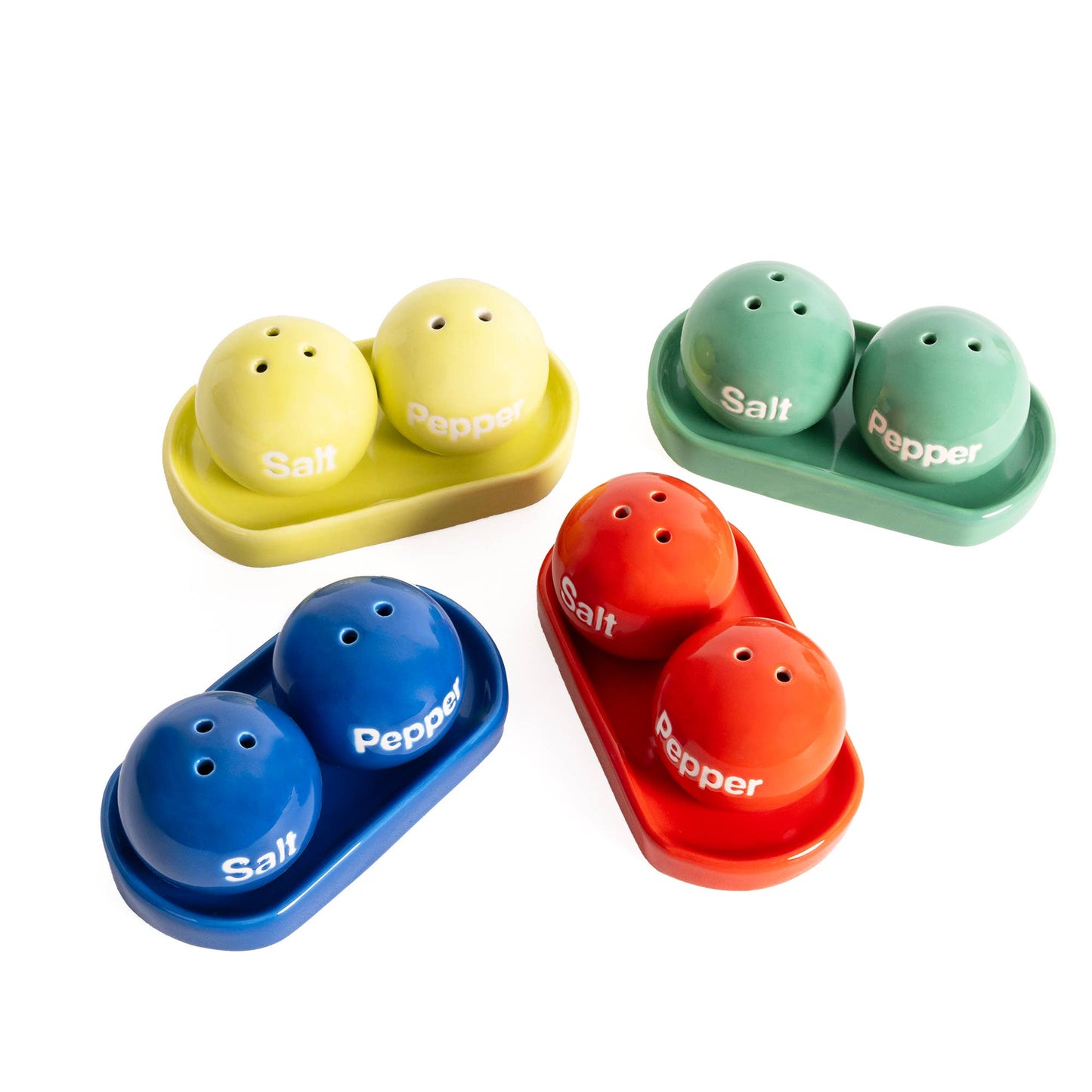 Sel et Poivre Balles de Ping Pong Rouge Helio Ferretti Vue 4