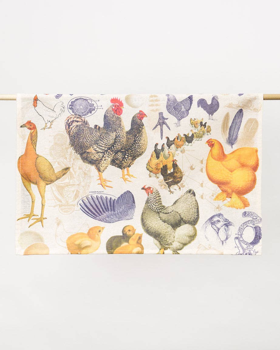 Torchon Poules & Poussins